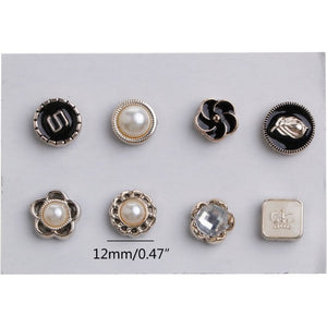 Magnetic Scarf Buckle 8Pcs