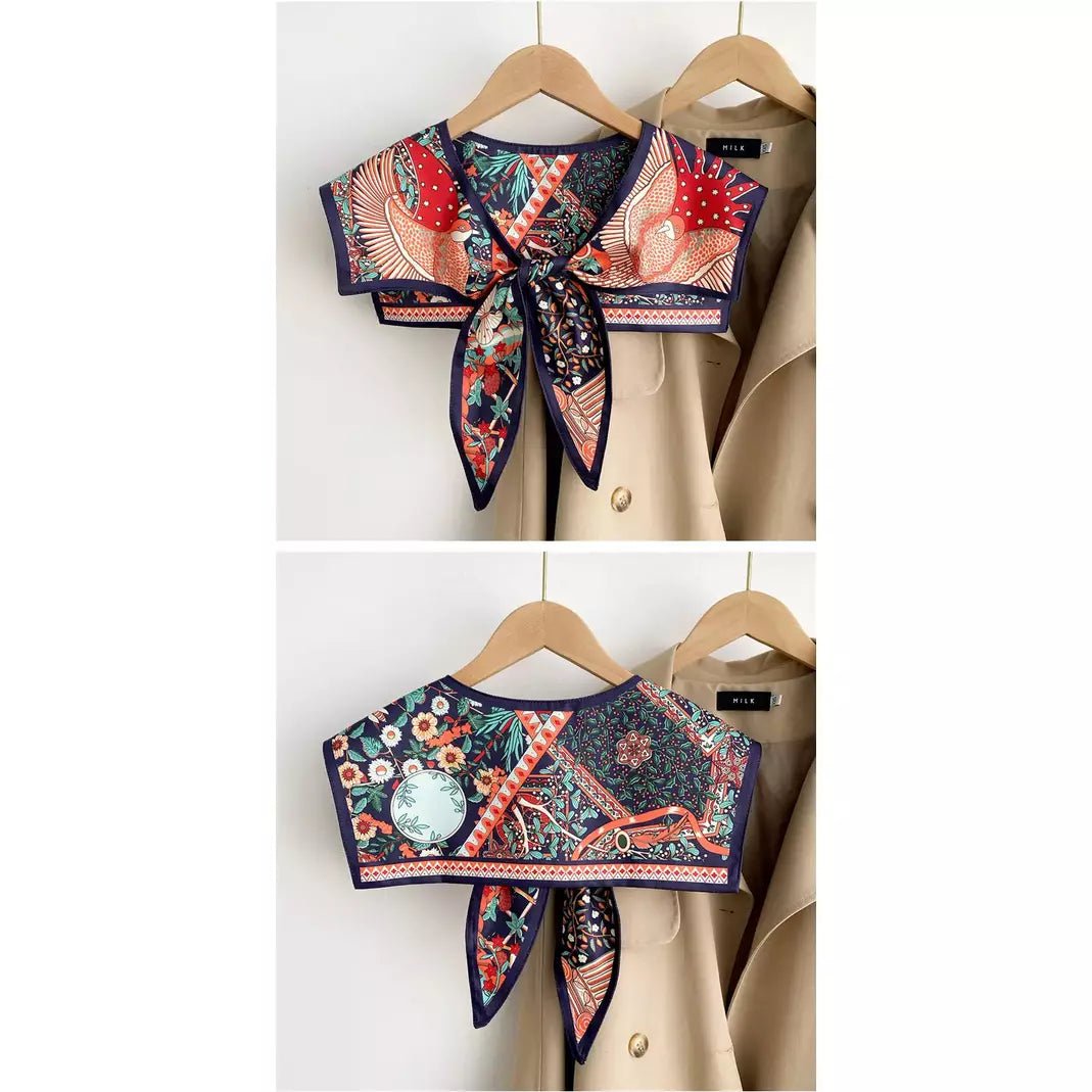 Geometric printed collar