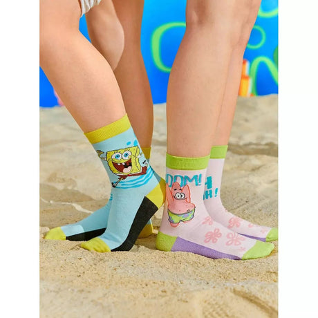 Sponge Bob Socks | Child Socks | 2 Pair