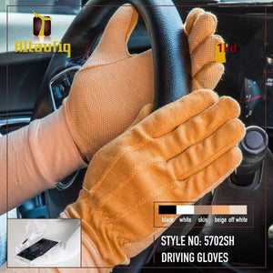 Driving Long gloves for women