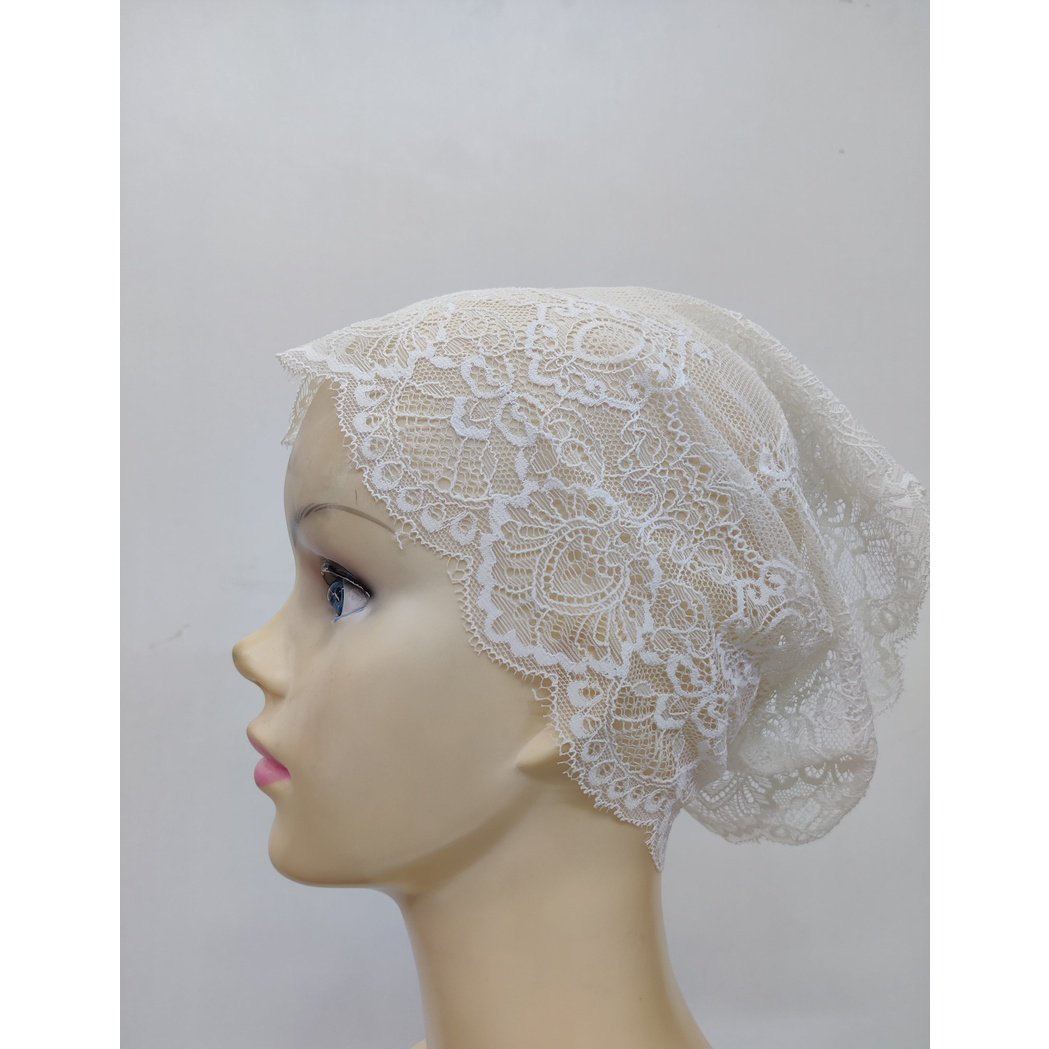 Lace inner cap women headwear