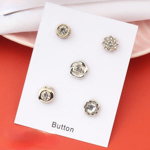 Hijab Pins Metal Pearl Magnet Brooches Buttons for Women | Kuwait