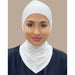 Simple solid Hijab cap for women