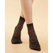 Rhinestone crystal fishnet socks