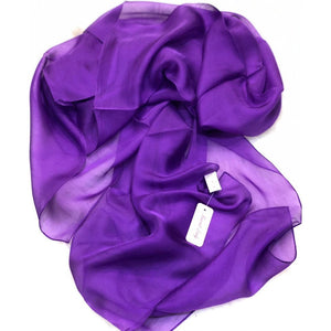 Pure Silk Scarf for women | 600+ Colors | 100% Pure