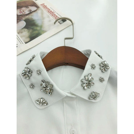 Stone Decor Collar Rhinestone